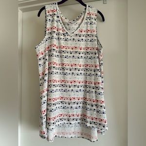 LulaRoe Americana Kristina Tank XL